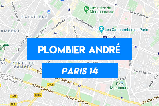 Plombier André à Paris 14